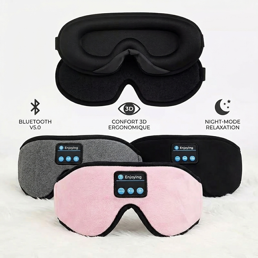 Masque de sommeil bluethoot